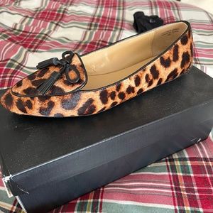 Talbots Classic Leopard Francesca Bow leopard flats